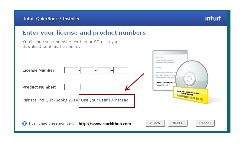 quickbooks license number for mac